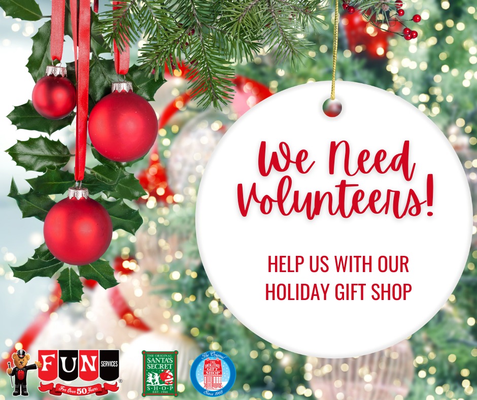 School Holiday Shop call for Volunteers