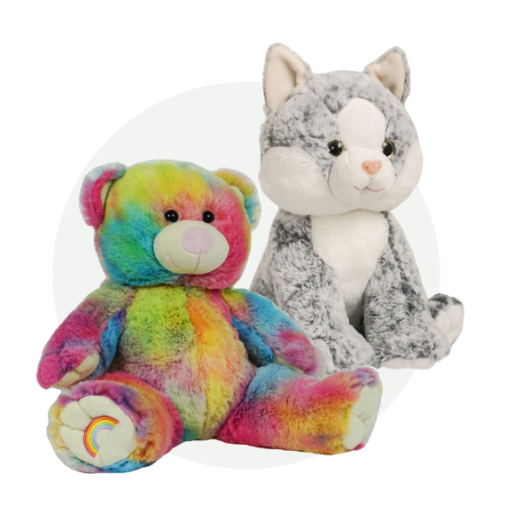 stuffed animal, build a plush fundraiser