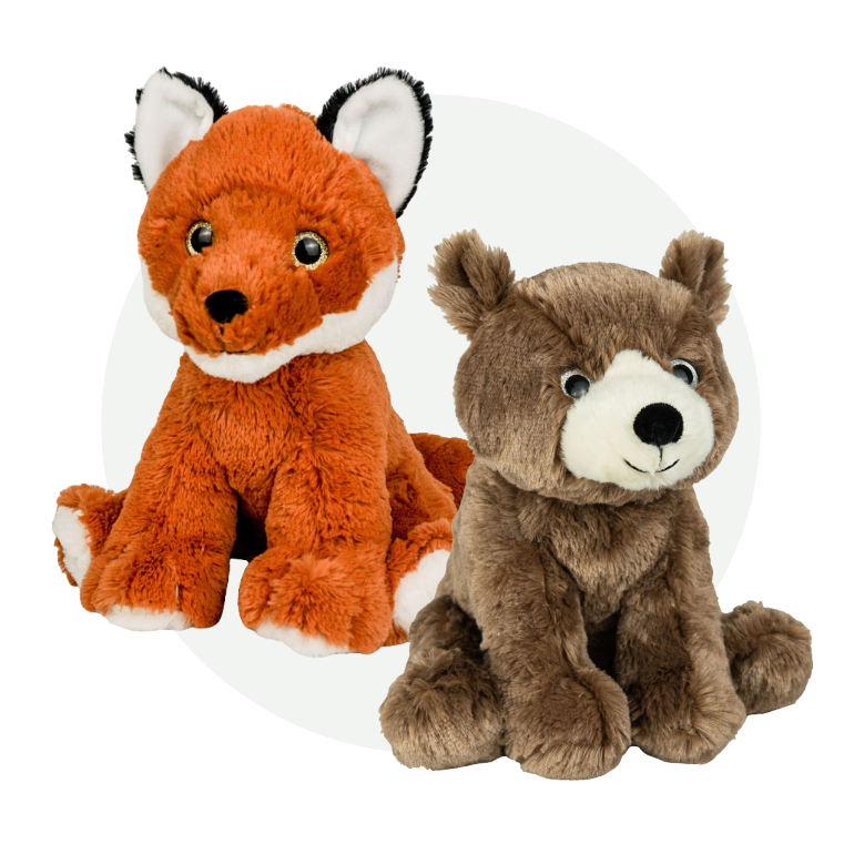 stuffed animal, build a plush fundraiser