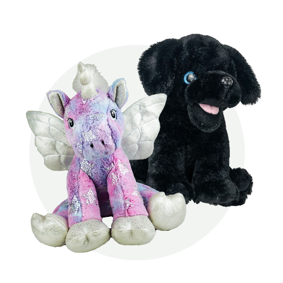 stuffed animal, build a plush fundraiser