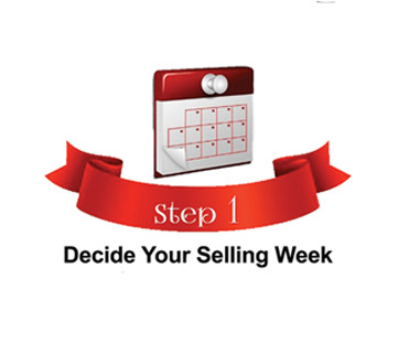 Decide your selling week