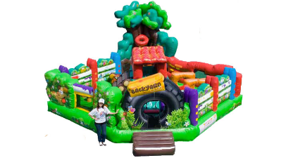 backyard club, toddler playland inflatable