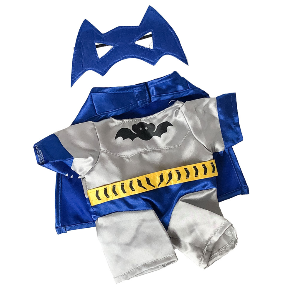 bat hero costume for plush animal 