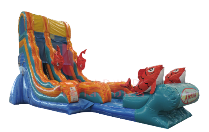 Big Kahuna 22' Inflatable Water Slide 